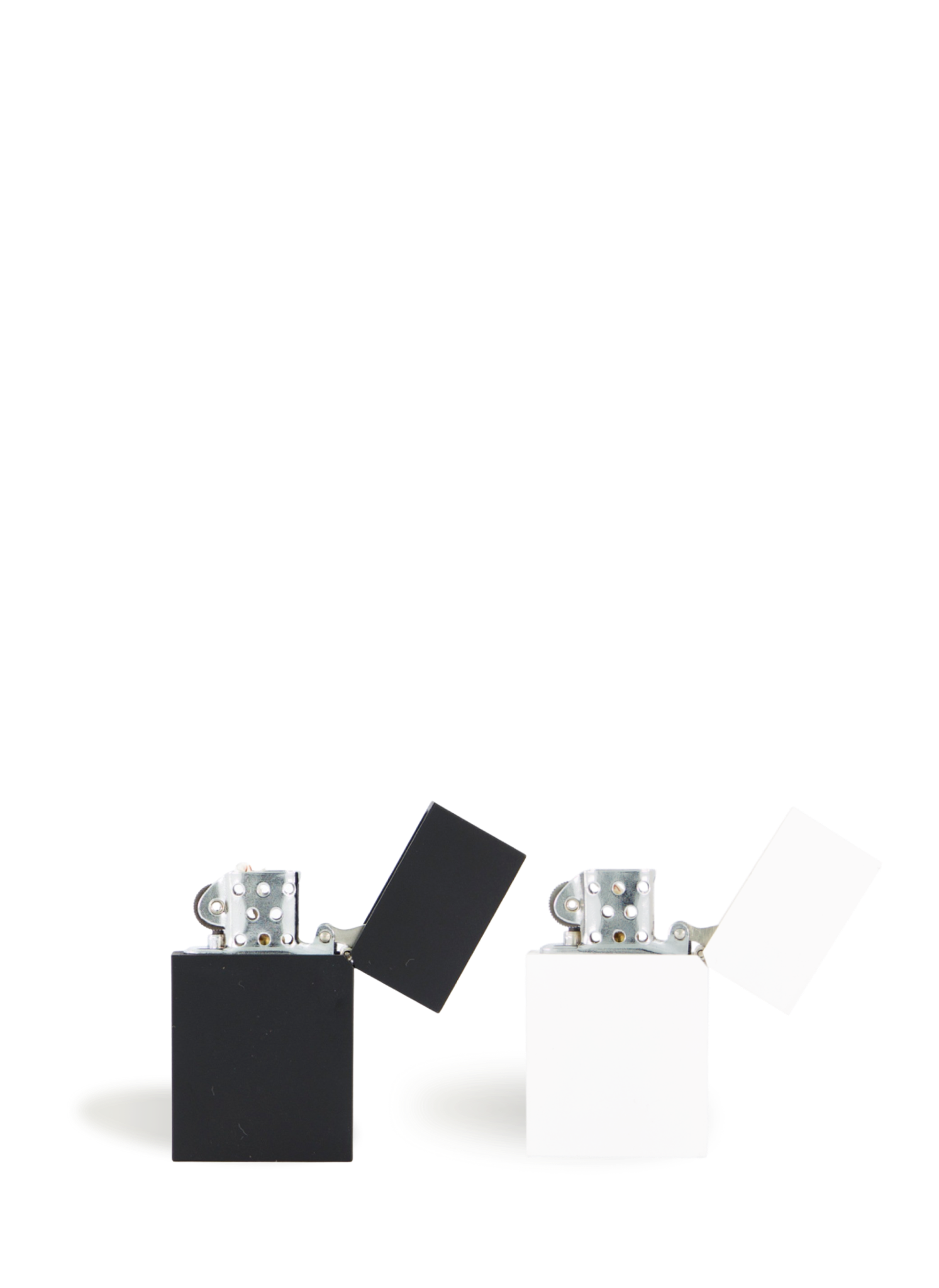 Contrasting traditional ergonomic lighters, the contrarian yet "hard" outlines to this lighter make a minimalist statement towards functional design. Producing hard-edge lighters for over 60 years, this version was introduced in 1999 and remains a classic in contemporary lighting design. As always, this Tsubota Pearl lighter is made in Japan.