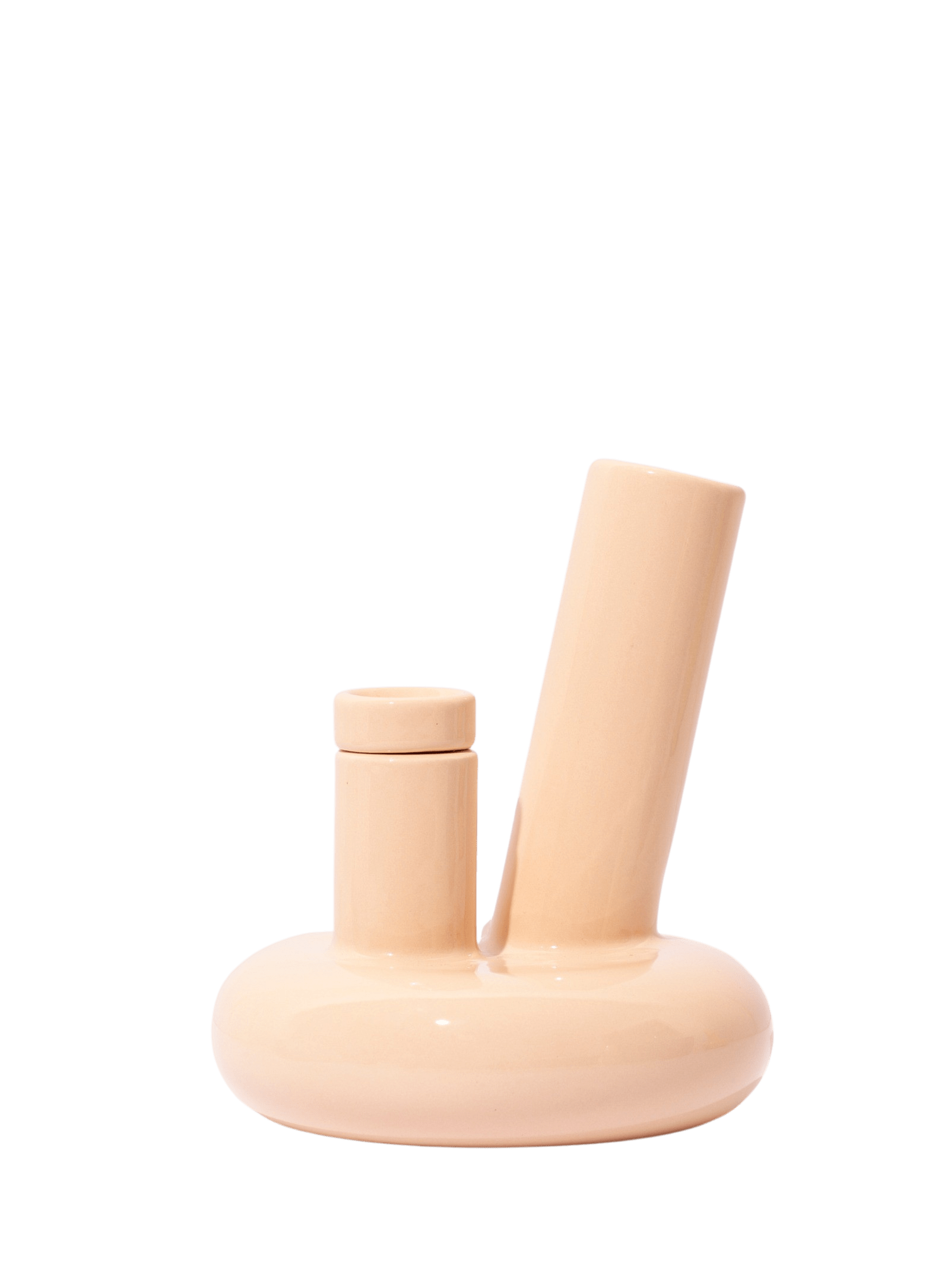 The MC001 bong by Weed'd is an Italian masterpiece by designer Maddalena Casadei. She dove deep into the ritual of water pipes to revisit the softness of the bong experience. This designer bong brings pure tactile pleasure with every hit. The MC001 water pipe is available in 3 saturated colors in glazed ceramic. This bong is handmade in Milan using artisanal practices. The Weed'd water pipes are limited releases with only 50 per color in the world.