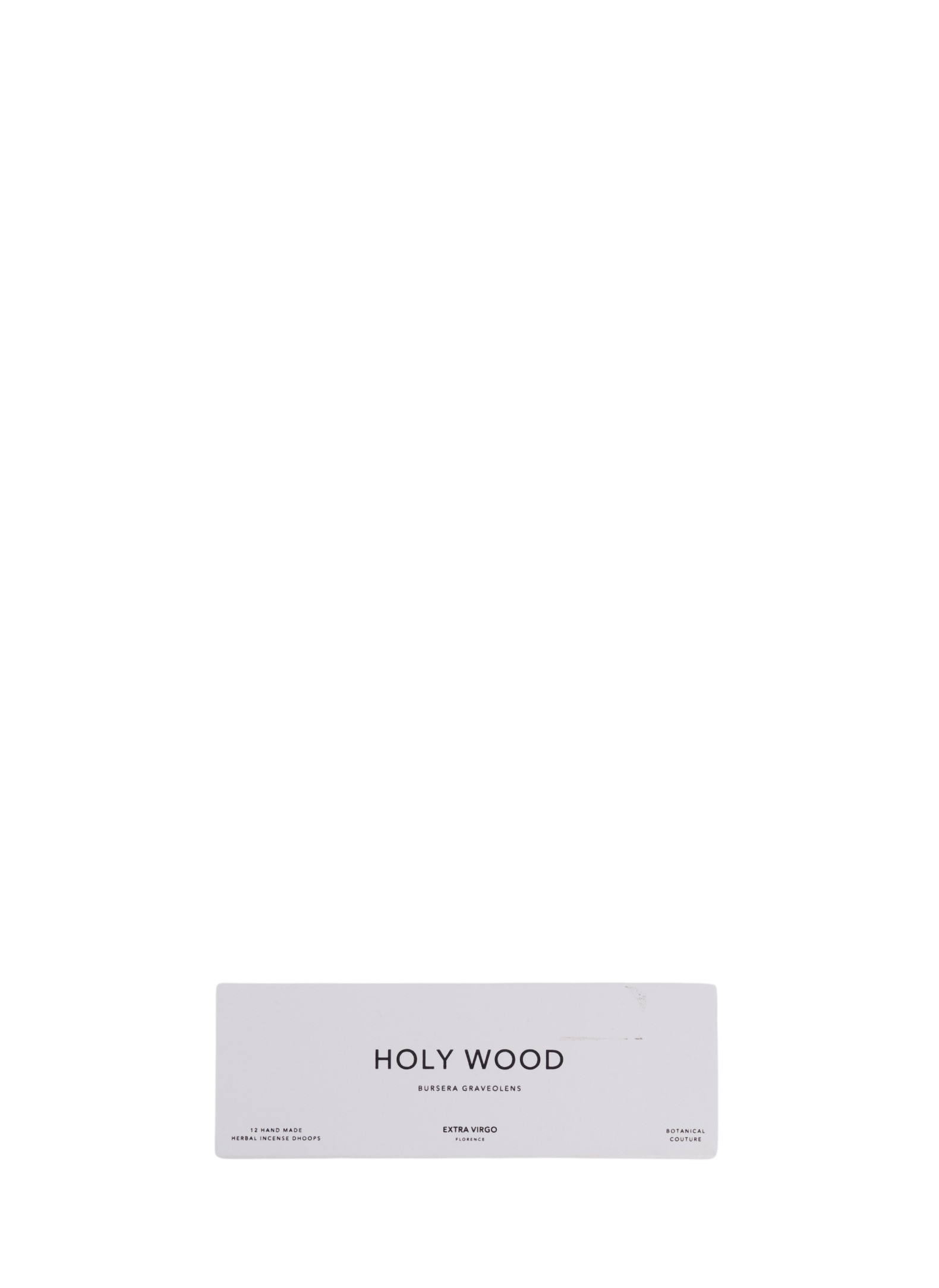 Palo Santo or "holy wood" is a sacred healing incense that clears negative energies. Adorn your space with aromatic notes of citrus, followed by honey and smoked wood. The Holy Wood Dhoop by Extra Virgo is made from the highest quality and sustainably sourced wood from Ecuador.
