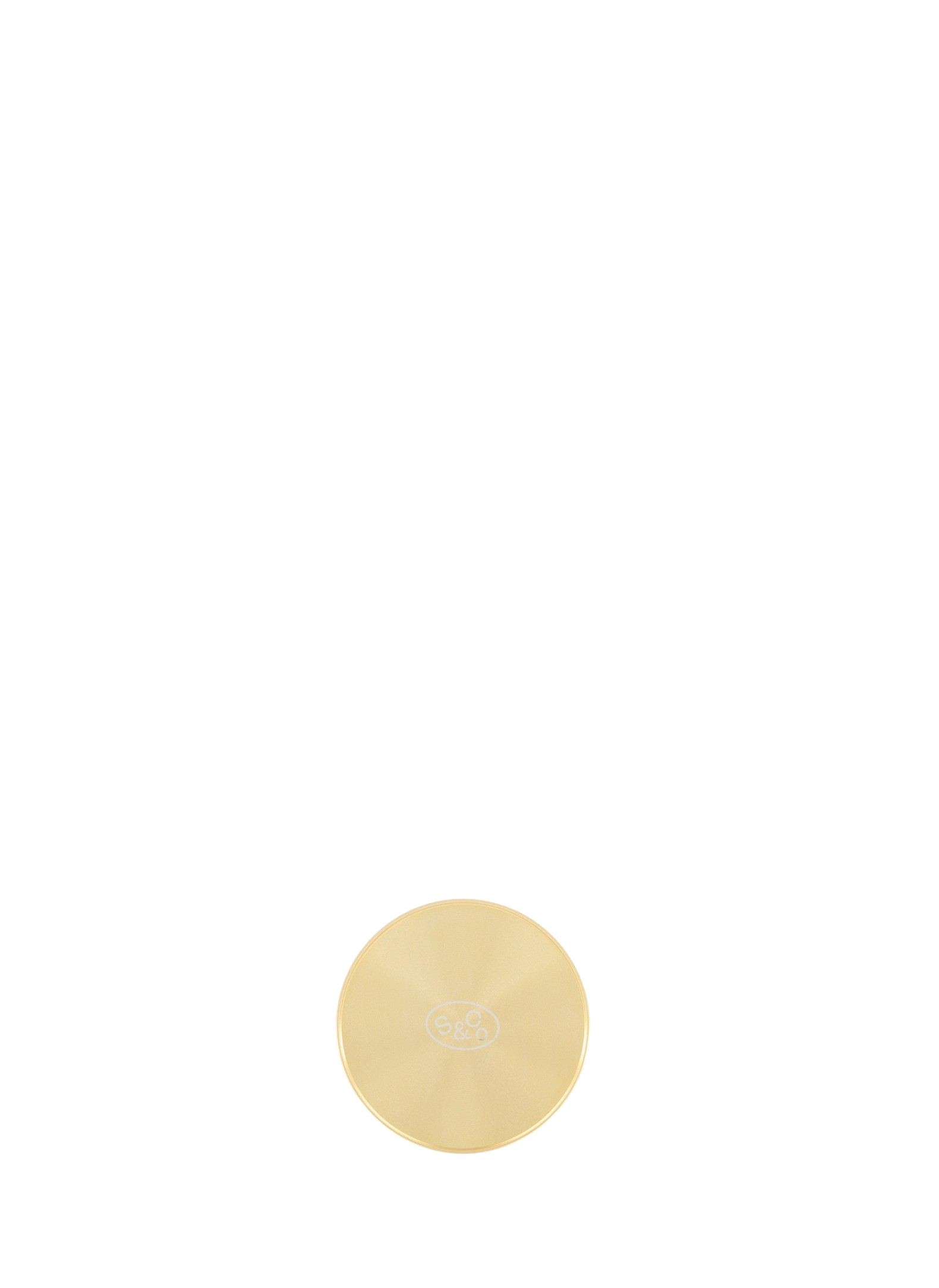 The Signature Grinder by Sackville is a 4-Tiered wonder. Beautifully designed with Soft Brushed Gold Brass, it features a bowl and mesh screen for kief collection and sharp diamond-sharp teeth for the perfect sacred plant consistency. The magnetic enclosure ensures nothing will fly away during the process.