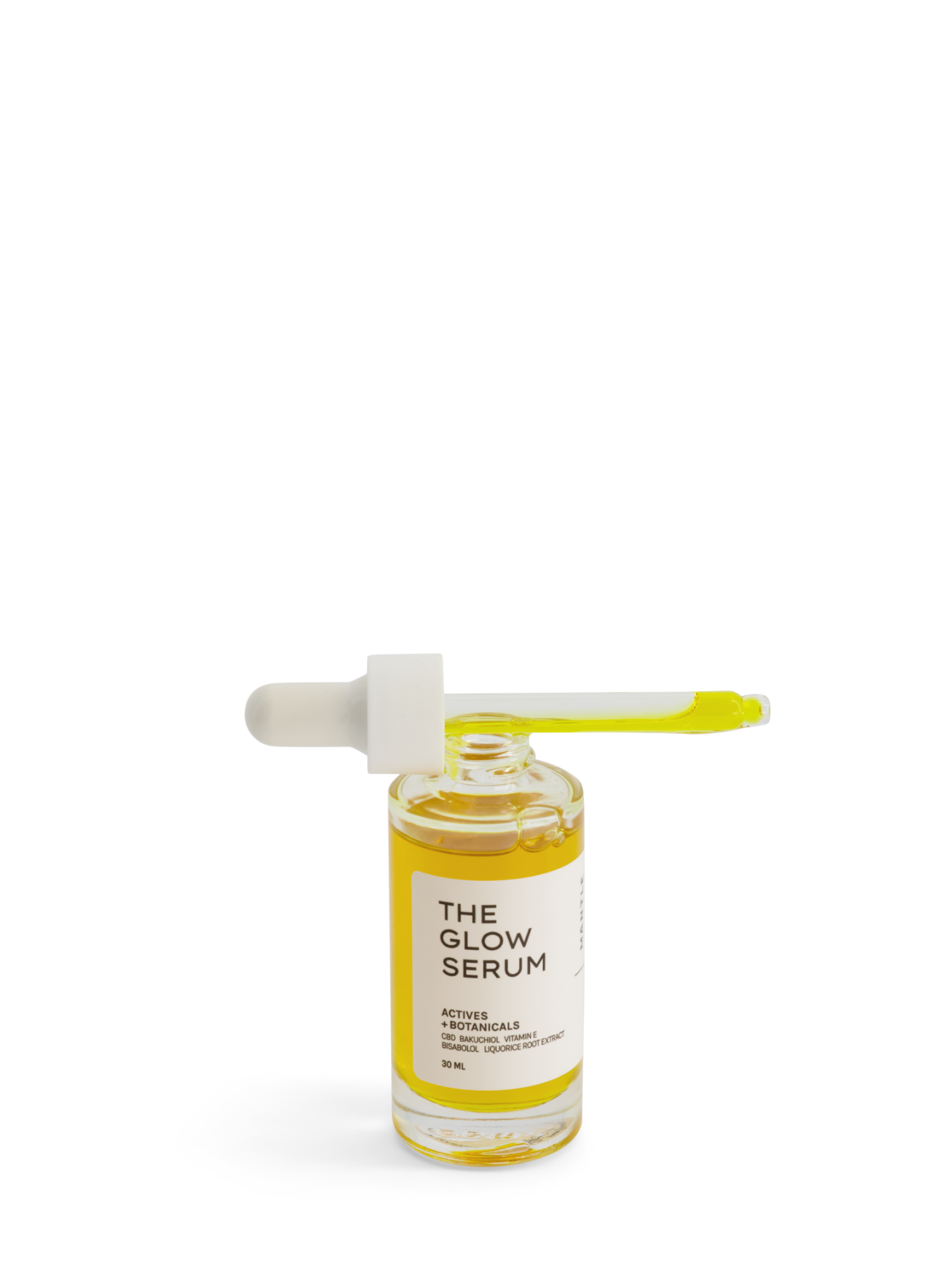 The Glow Serum by Mantle radiates scandinavian luxury. Made from organically farmed CBD from Switzerland, this serum is natural, vegan and made in Sweden. Made for all skin types, from sensitive acne-prone to tired and dry, the Glow Serum hydrates for maximum plumpness, bounce and elasticity.