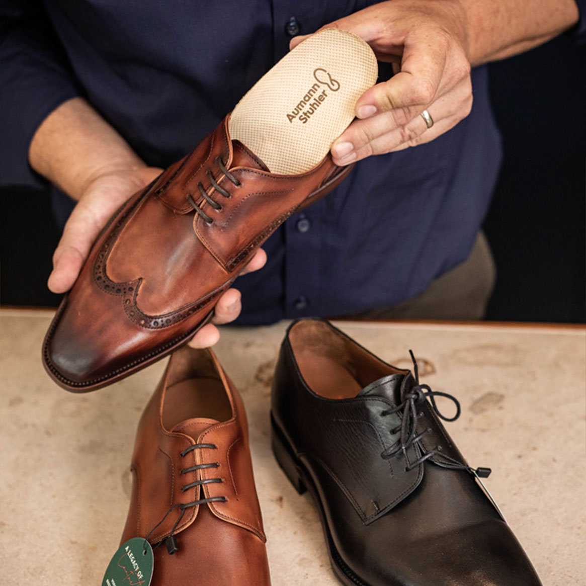 Klassische Herrenschuhe