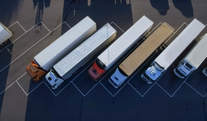 Parking of trucks