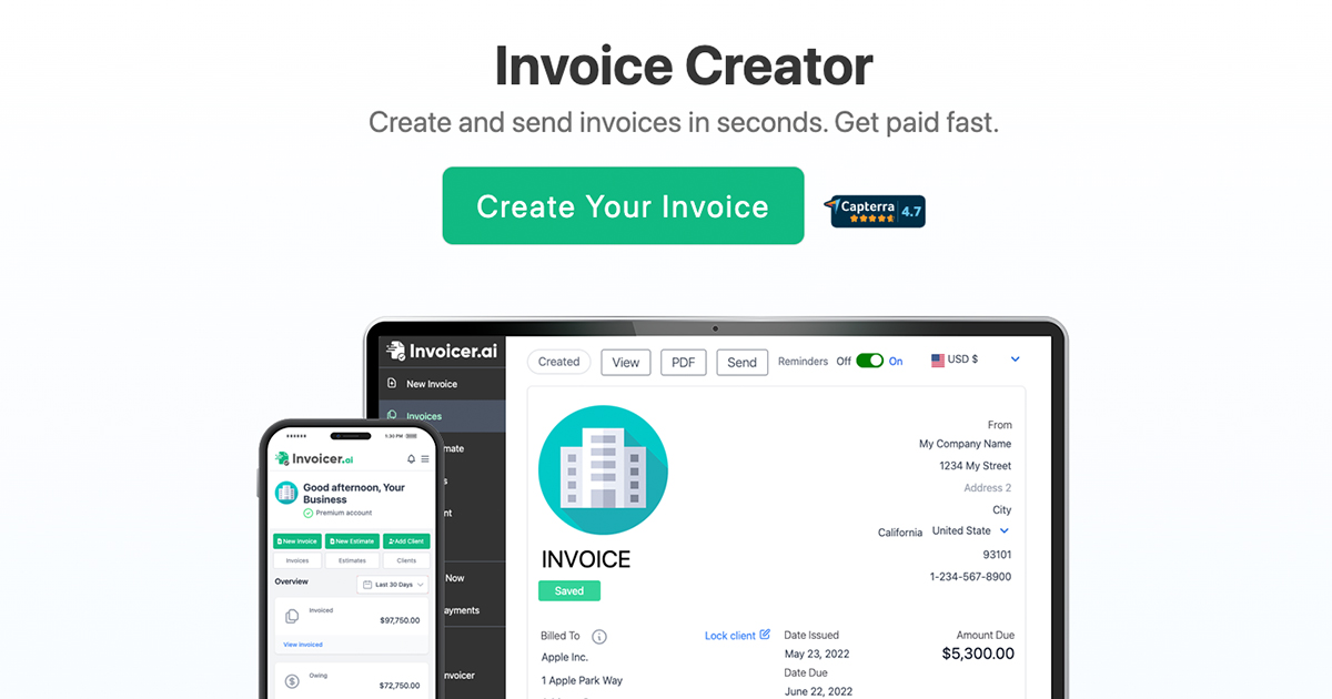Invoice creator