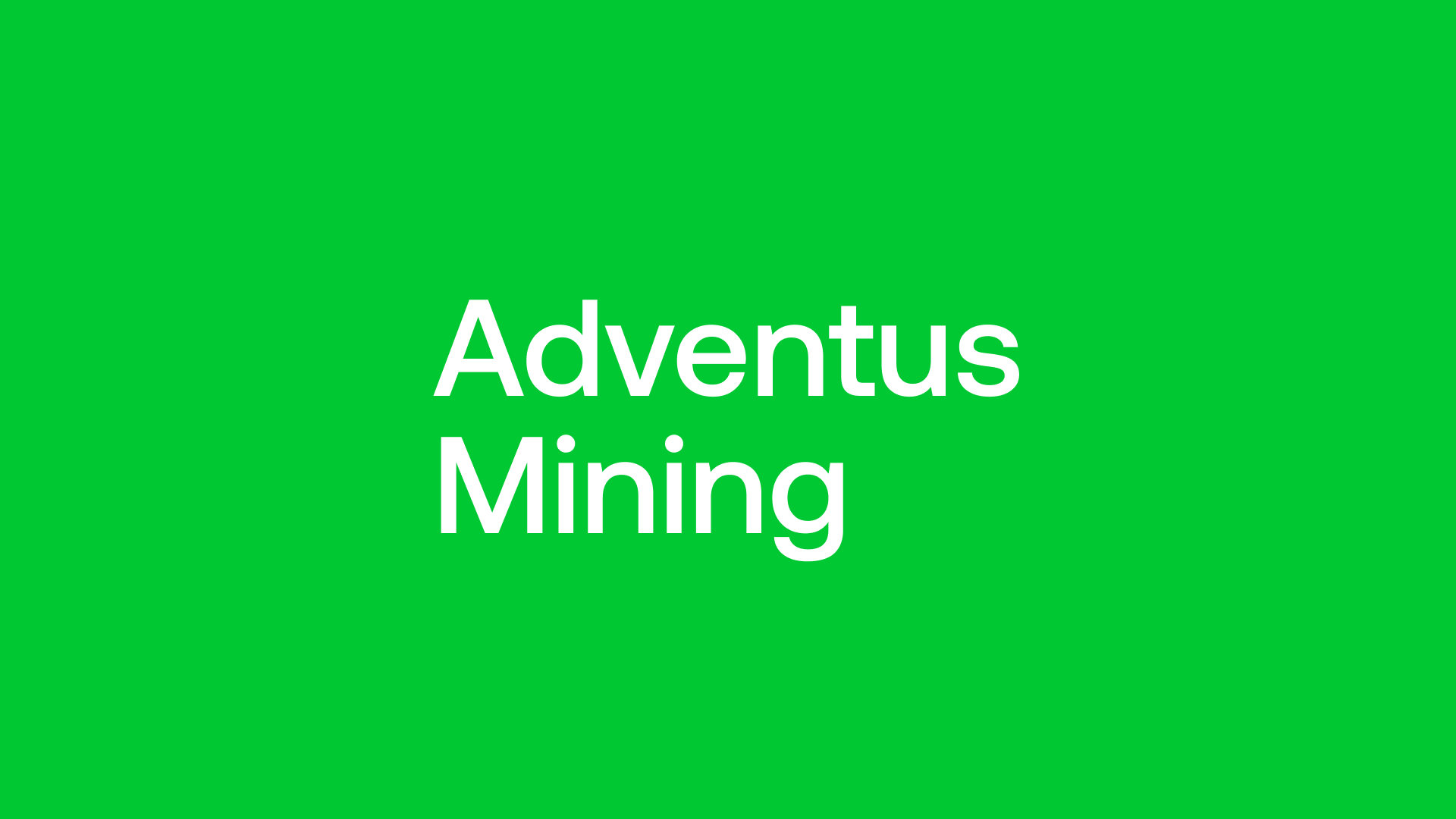 Adventus Mining (ADZN) - Selling Flagship Asset?