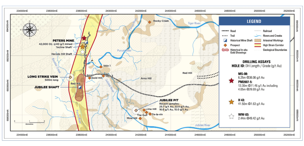 G2 Goldfields (GTWO) - Guyana Gold District Scale Exploration