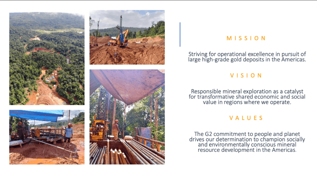 G2 Goldfields (GTWO) - Guyana Gold District Scale Exploration
