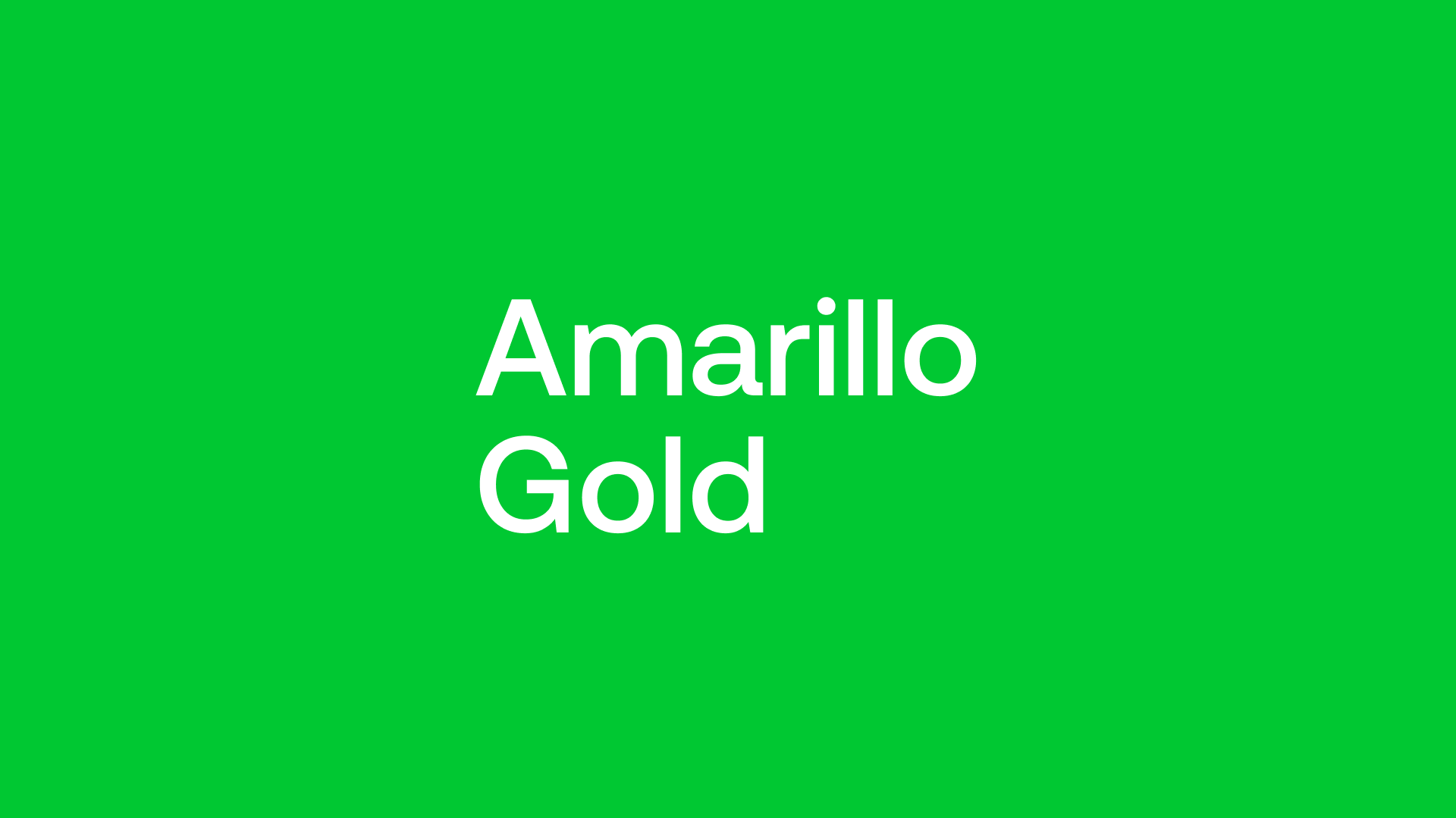 Amarillo Gold (AGC) - Focus is on Project Finance for April 2022