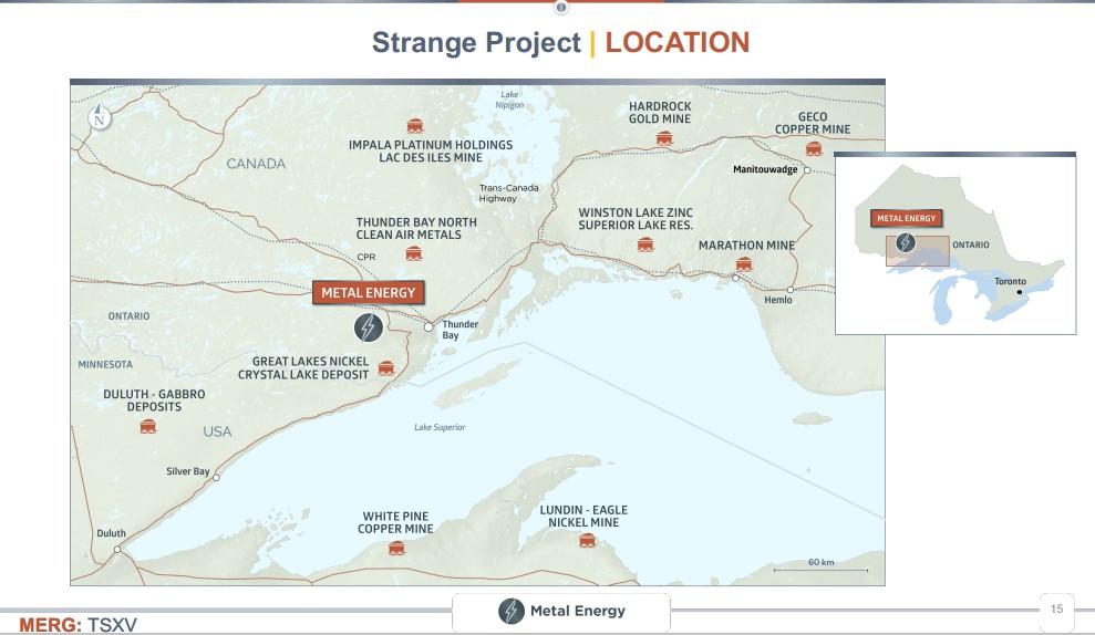Metal Energy (MERG) - NEW High-Grade Nickel Story