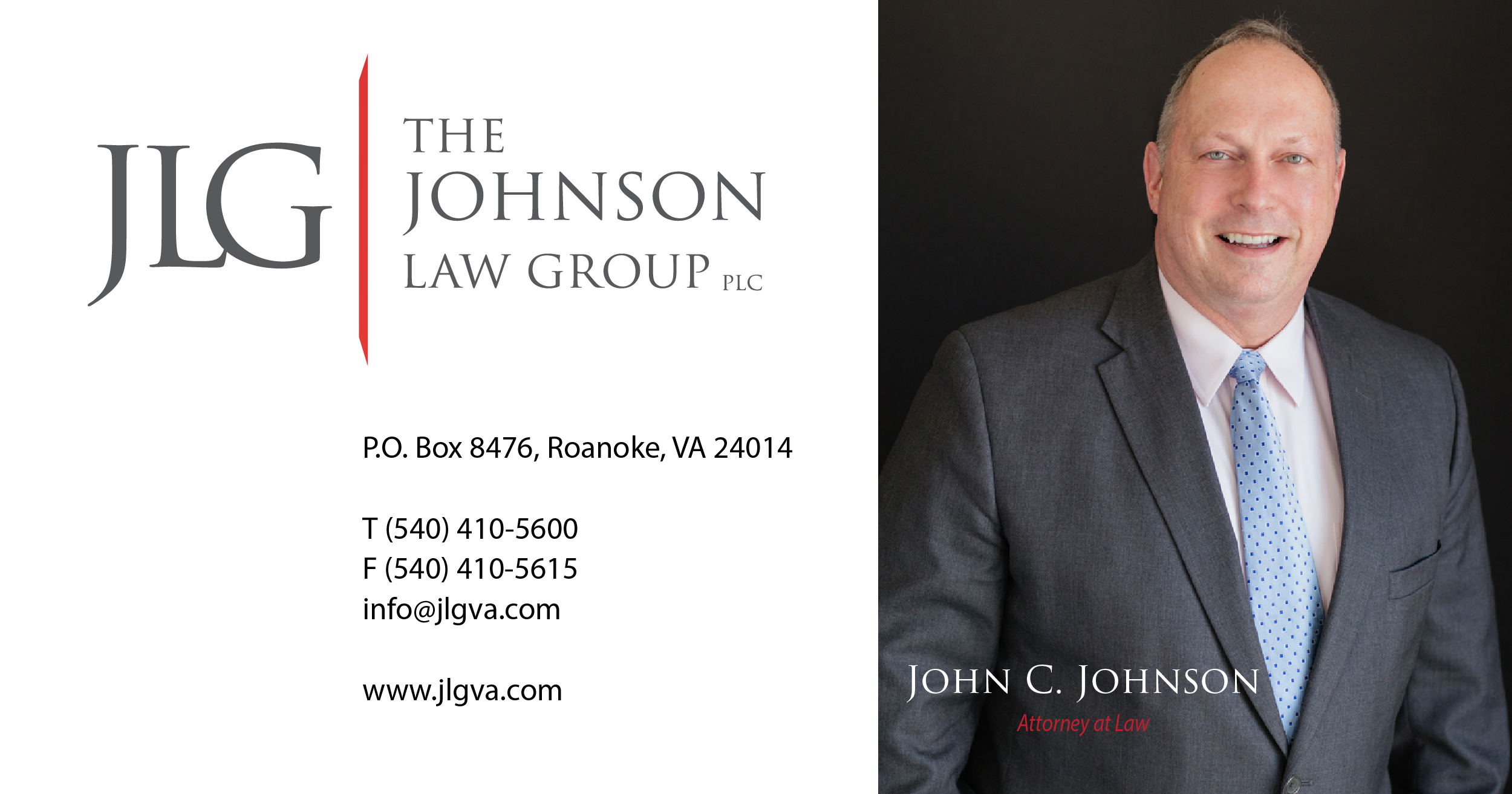 The Johnson Law Group, PLC ‍20 Kirk Avenue, S.W.Roanoke, VA 24011