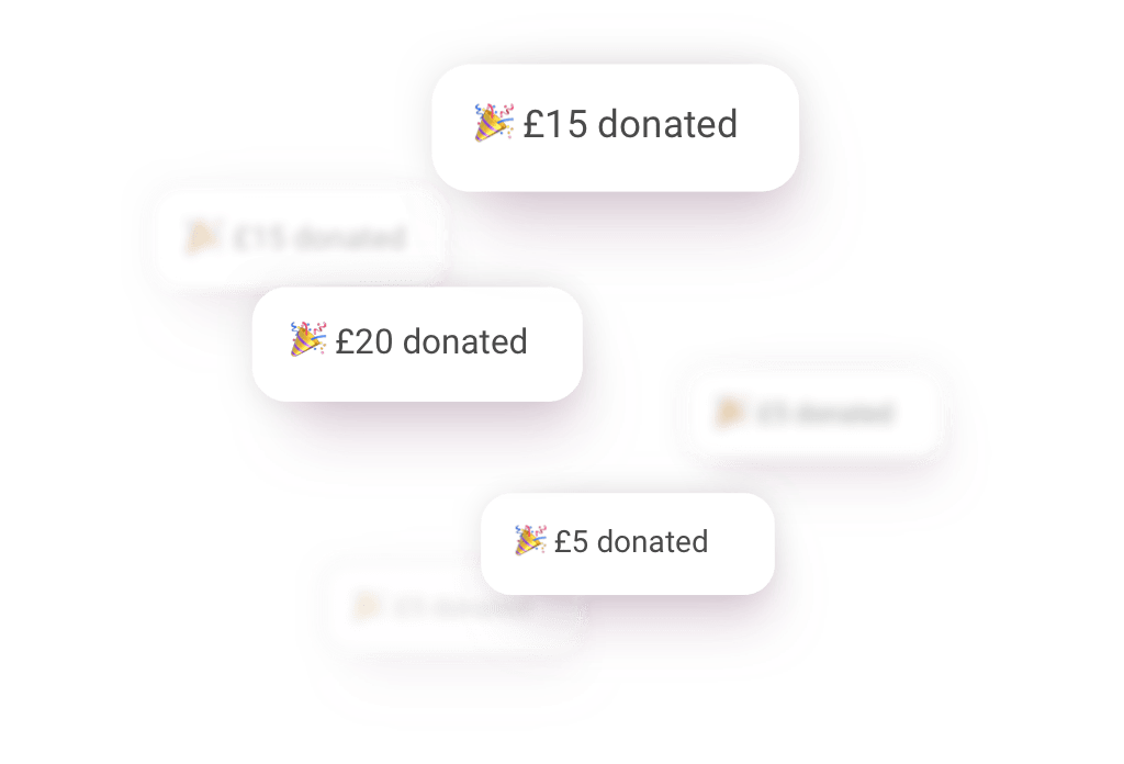 Instant donations