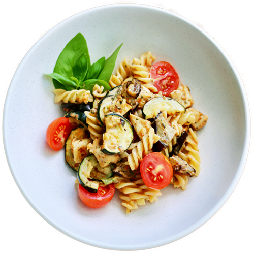 A delicious vegan meal