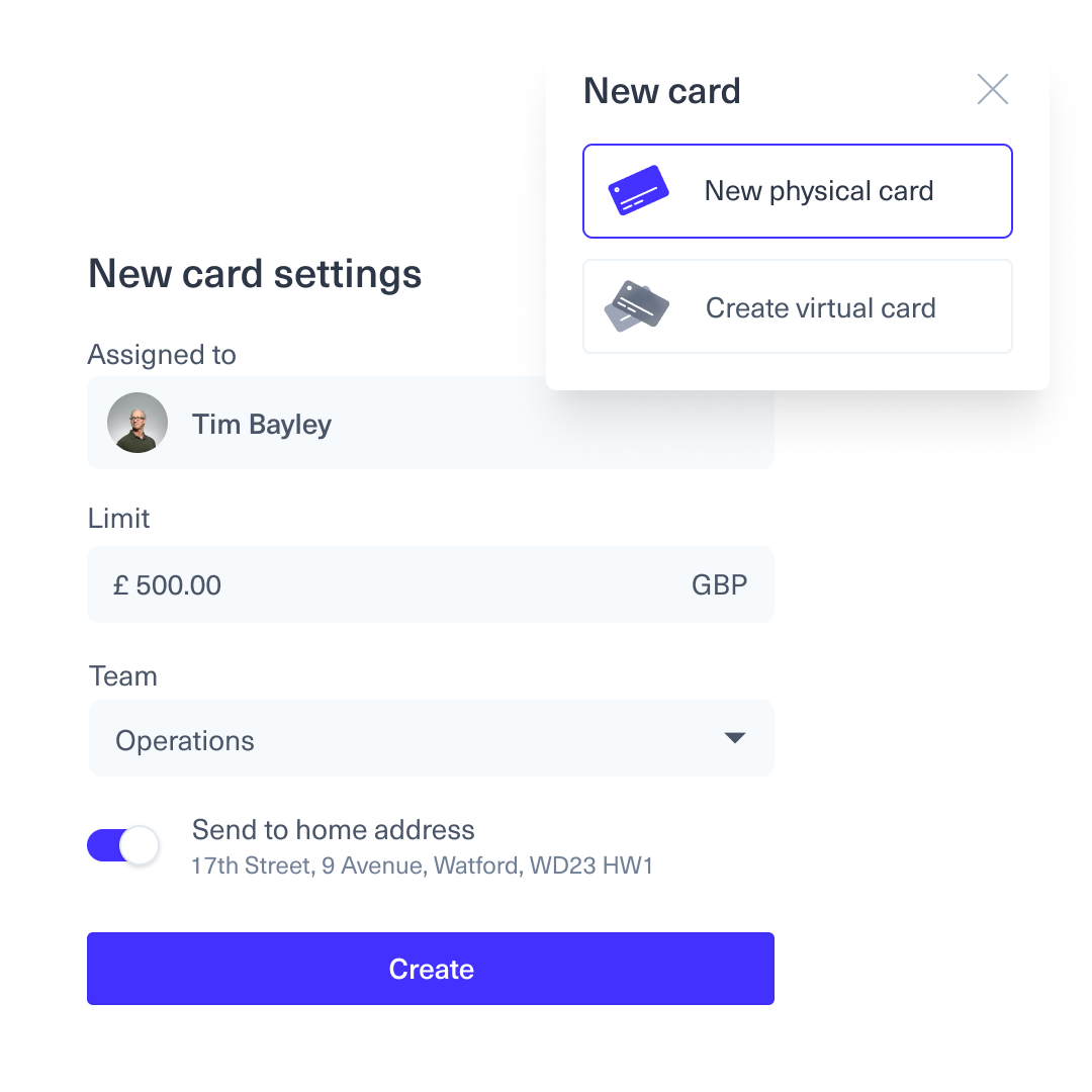 Free virtual card issuing for subscriptions and general spend