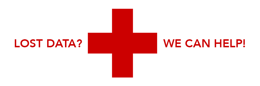 Lost Data? We can help!