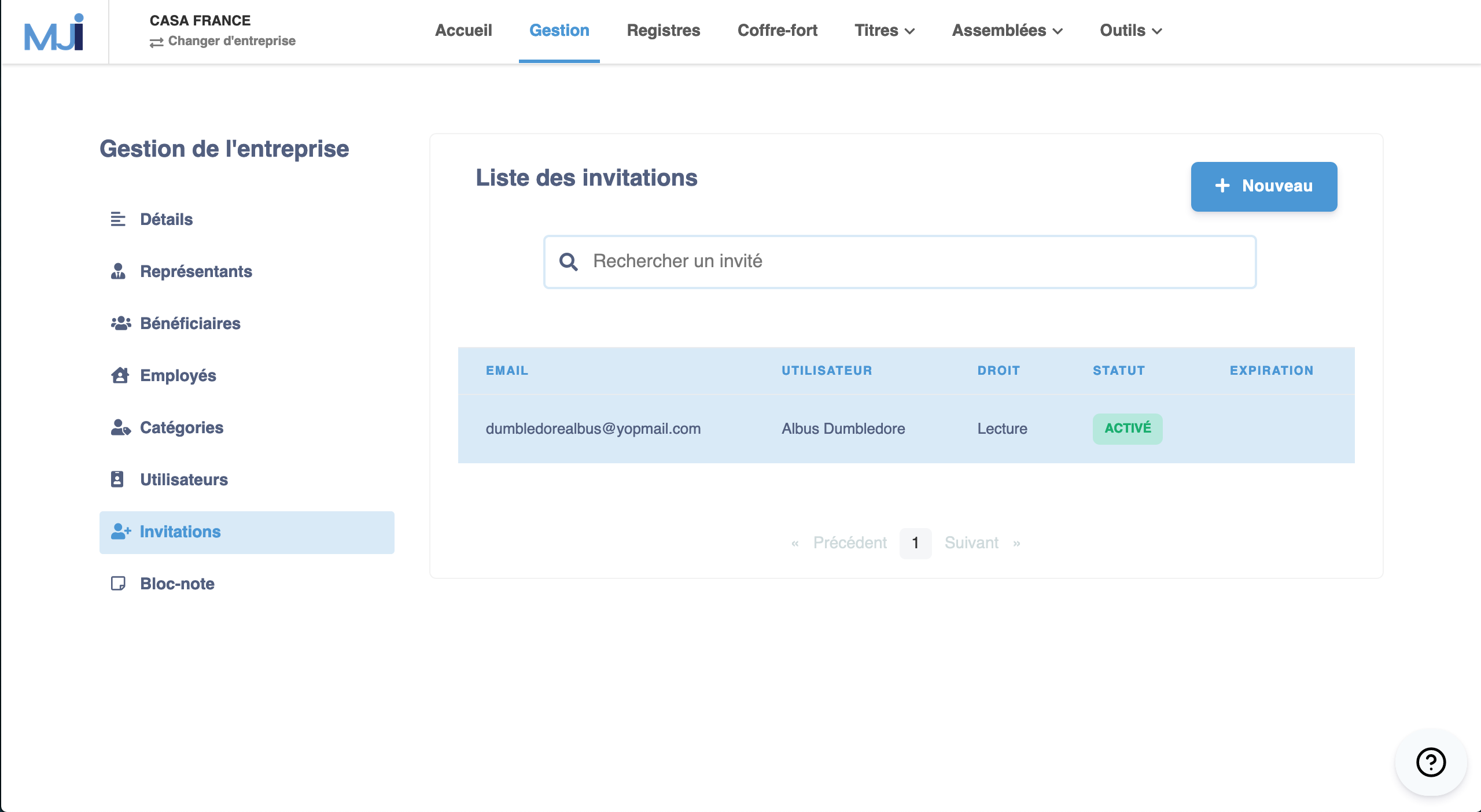 Illustration guide d’utilisation solution MonJuridique.infogreffe