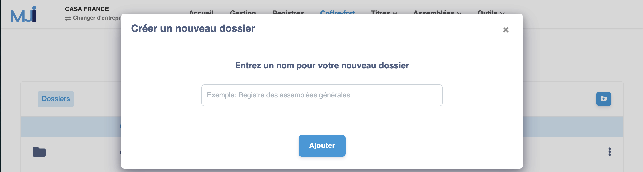 Illustration guide d’utilisation solution MonJuridique.infogreffe