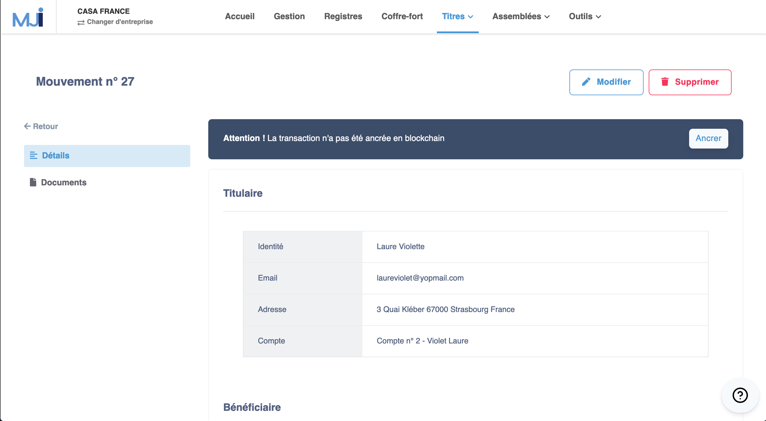 Illustration guide d’utilisation solution MonJuridique.infogreffe