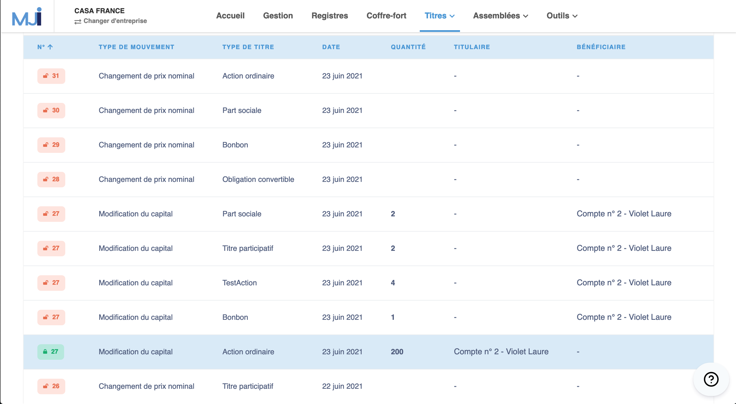 Illustration guide d’utilisation solution MonJuridique.infogreffe