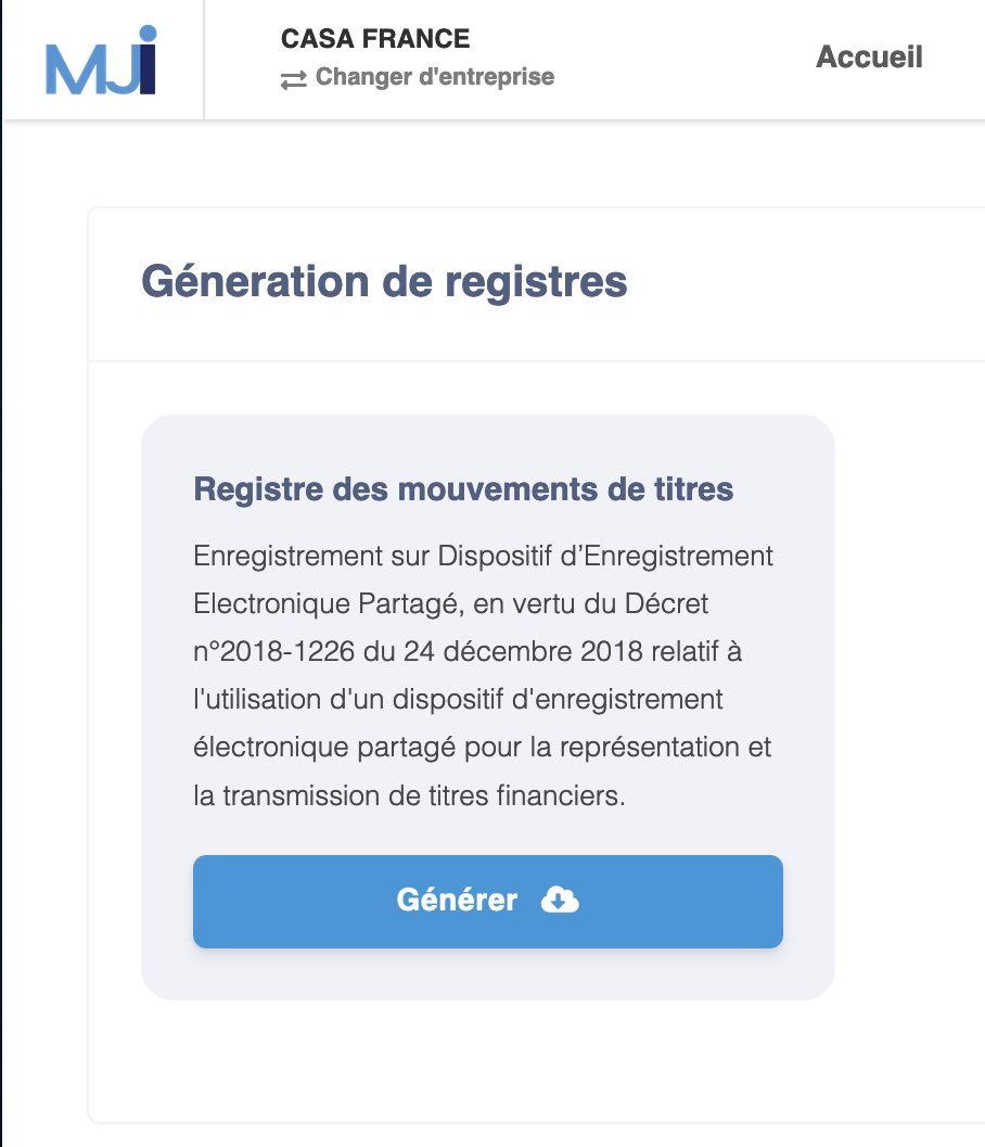 Illustration guide d’utilisation solution MonJuridique.infogreffe