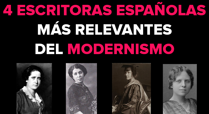 4 Escritoras españolas más relevantes del Modernismo