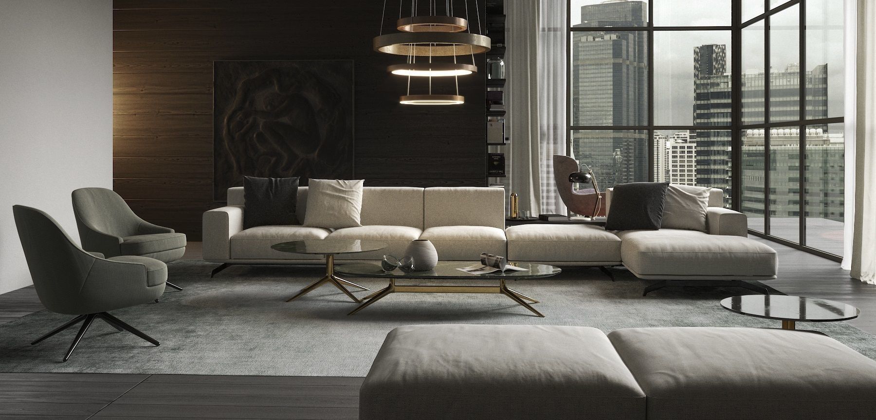 Skyscraper Living Room