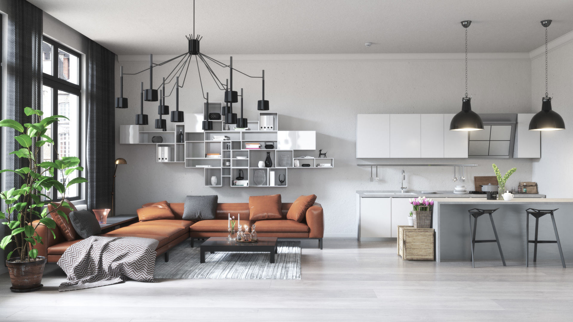 Contemporary Living Room