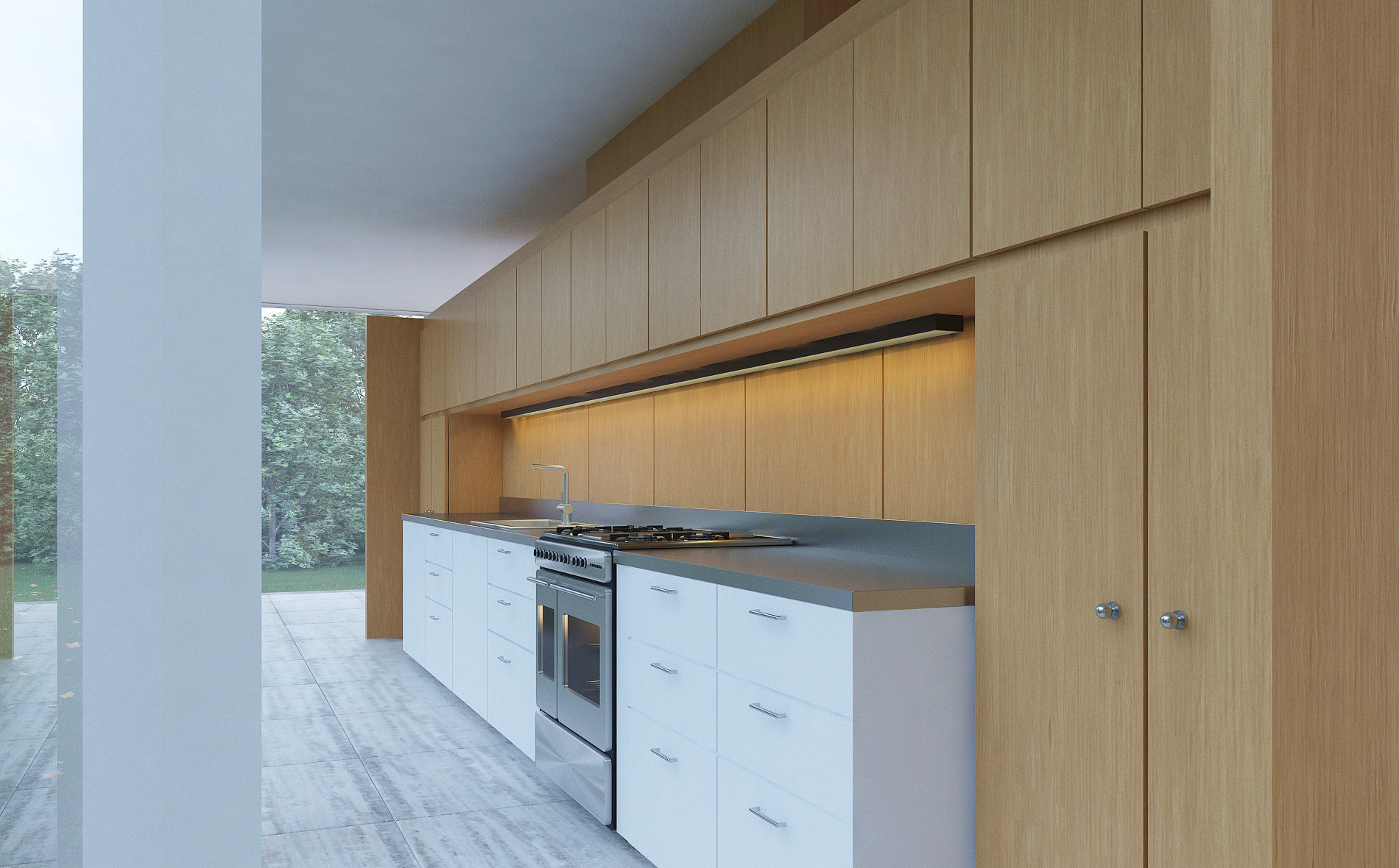 Farnsworth House Kitchen