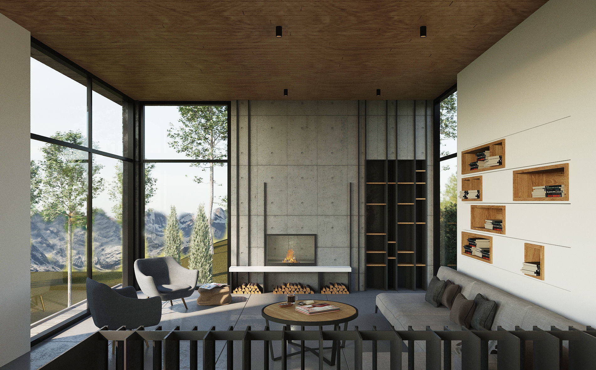 Horizontals House Living Room