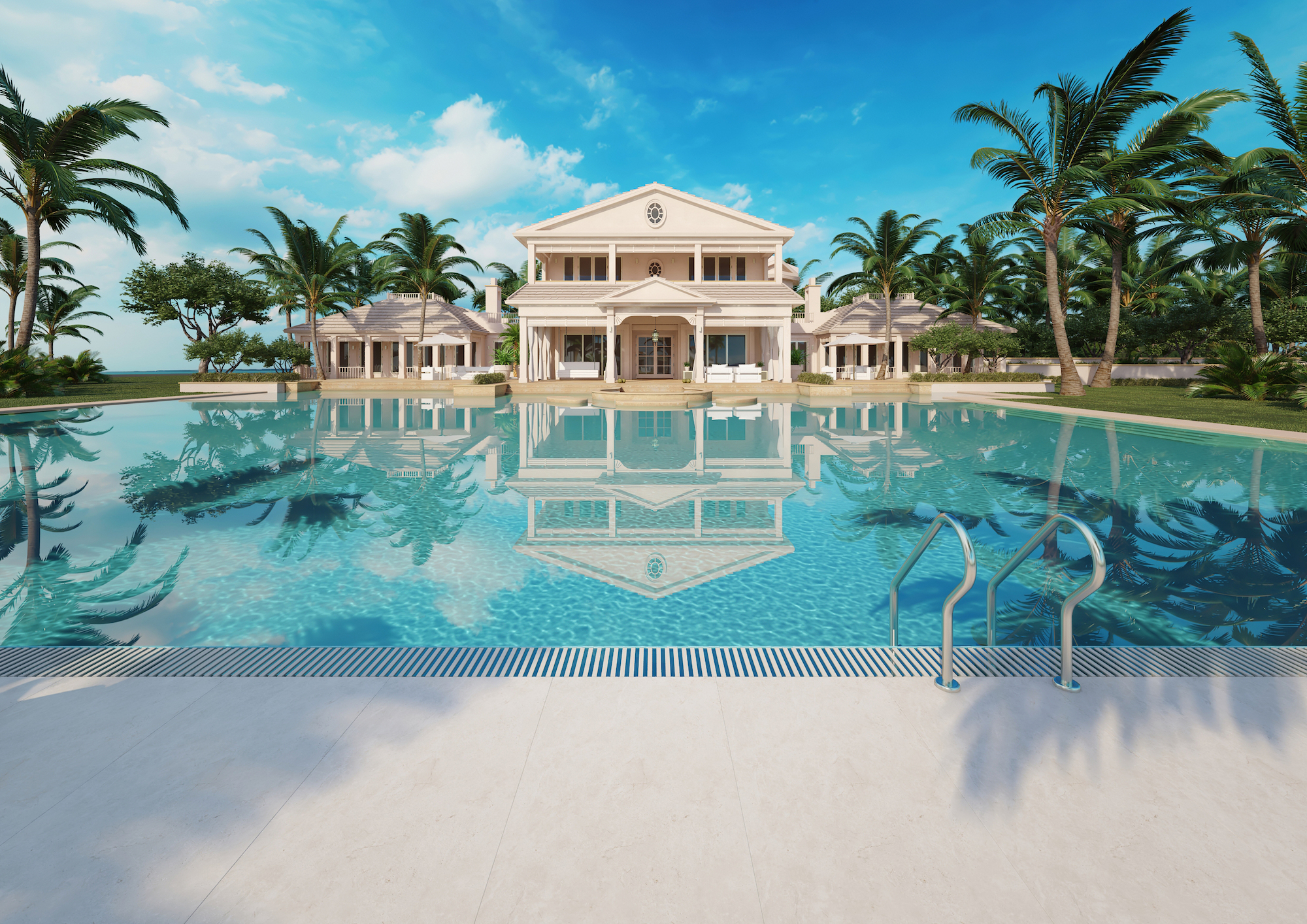 Pool Outdoor Scene