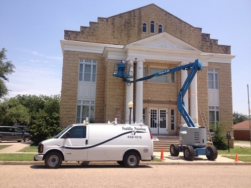 Municipal court painted