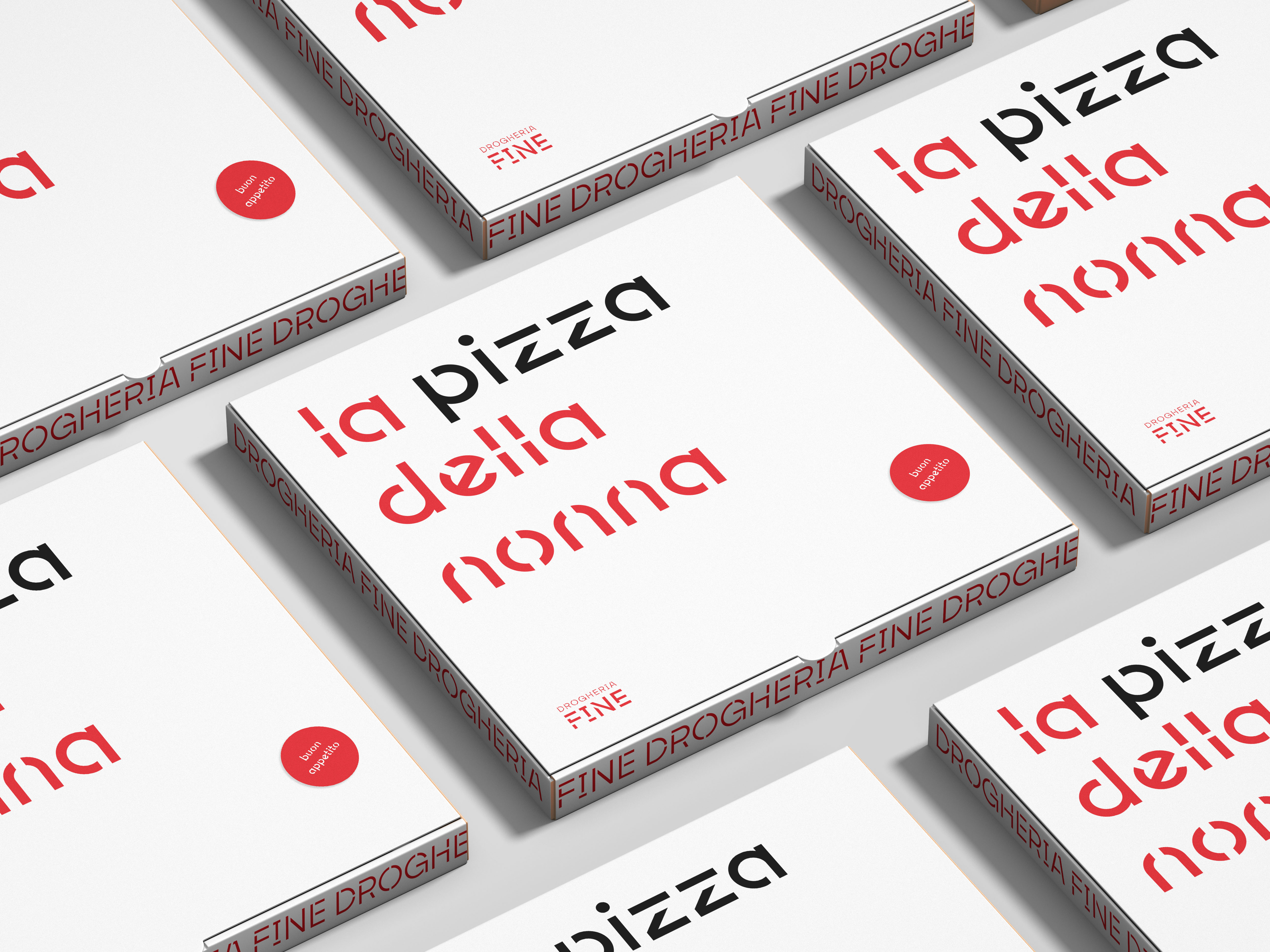 Drogheria Fine pizza box