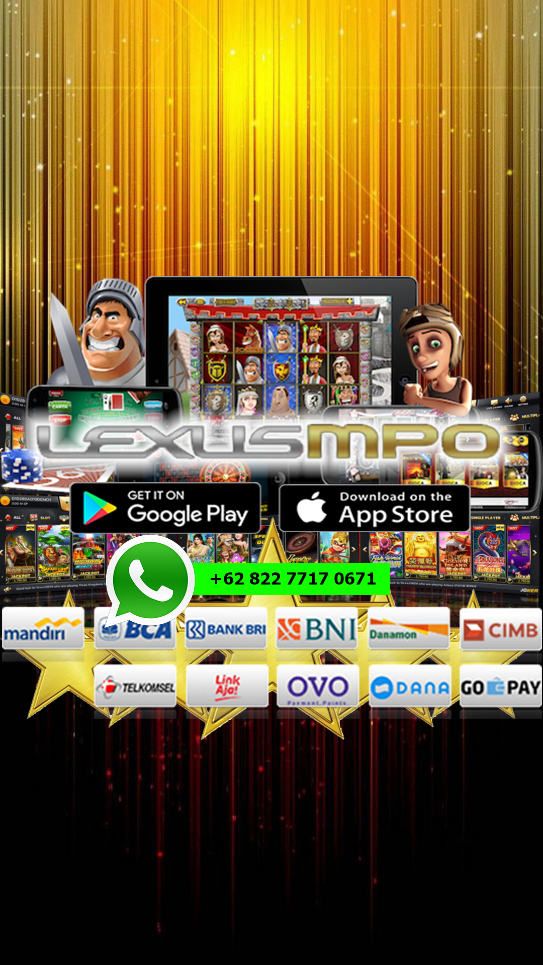 LexusMPO Agen MPO Slot Terbaru Deposit Pulsa Mudah Menang