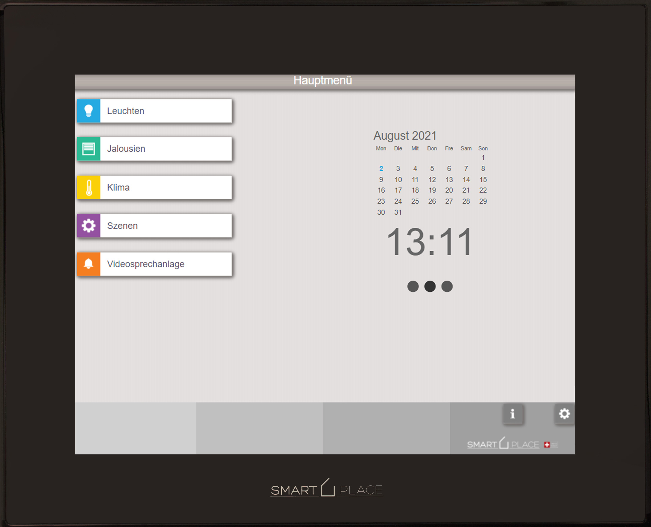 smart PLACE Touch Panel