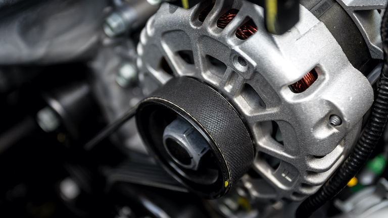 Partes del alternador de un carro v003
