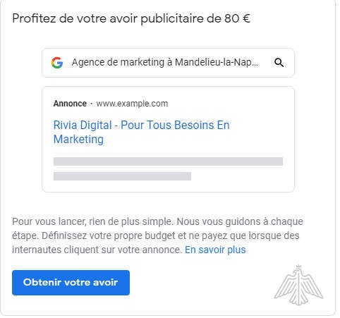 avoir 80 euros process