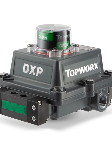 TopWorx DX PST with HART 7 provides detailed valve assembly data and diagnostics, enabling predictive maintenance