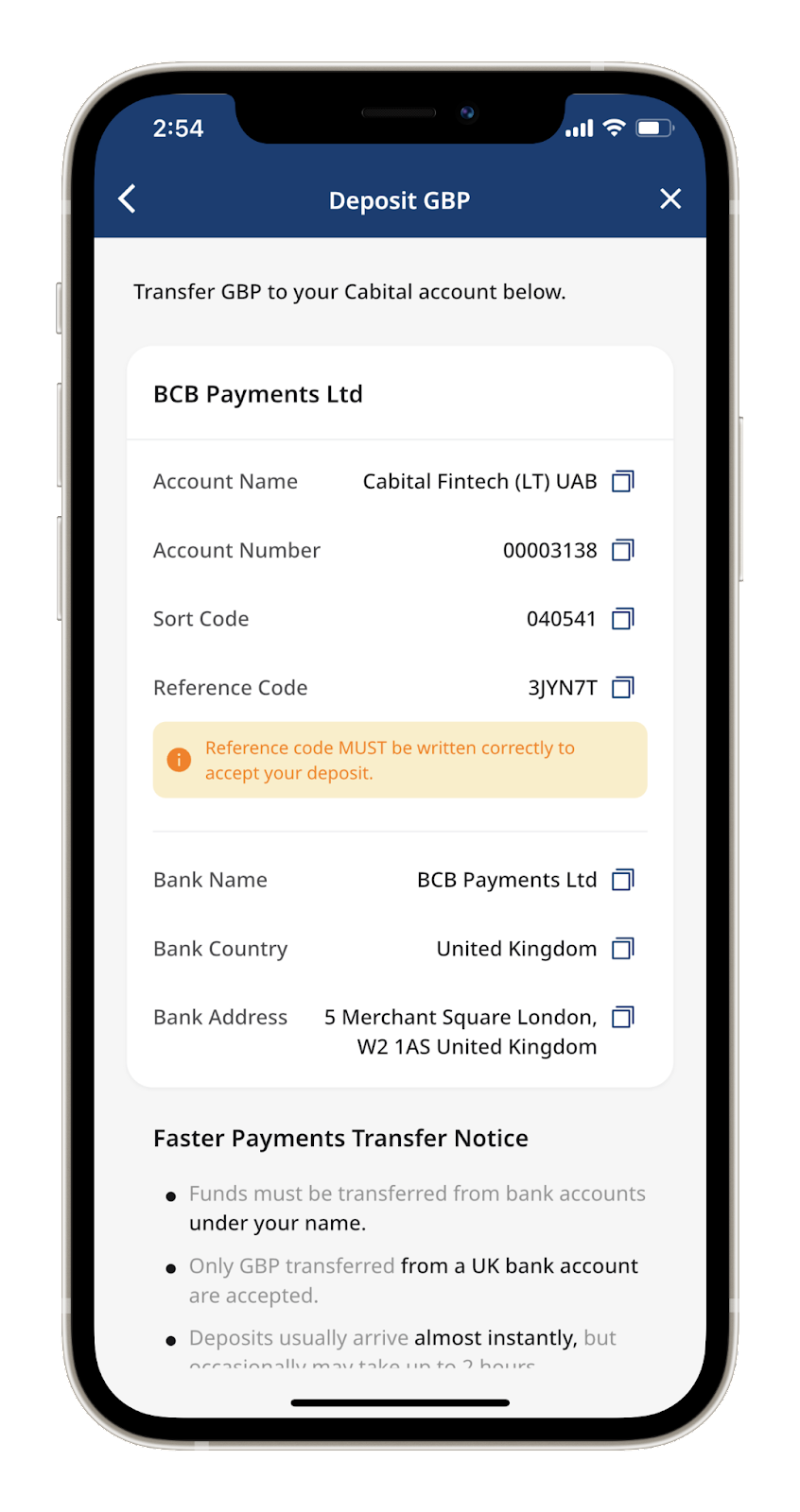 How to buy crypto with GBP via bank transfer
