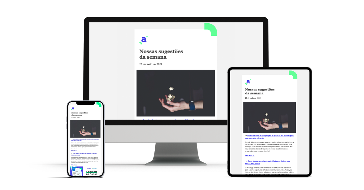 Assine a newsletter do Agendor