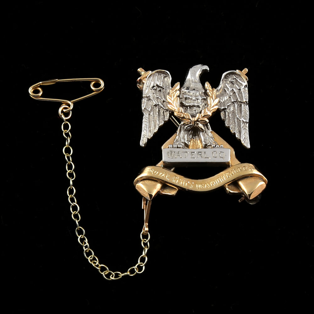 Scots DG Gold Brooch