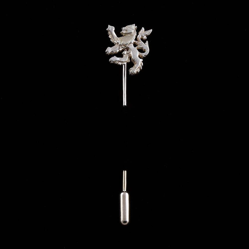Lion Silver Stick Pin