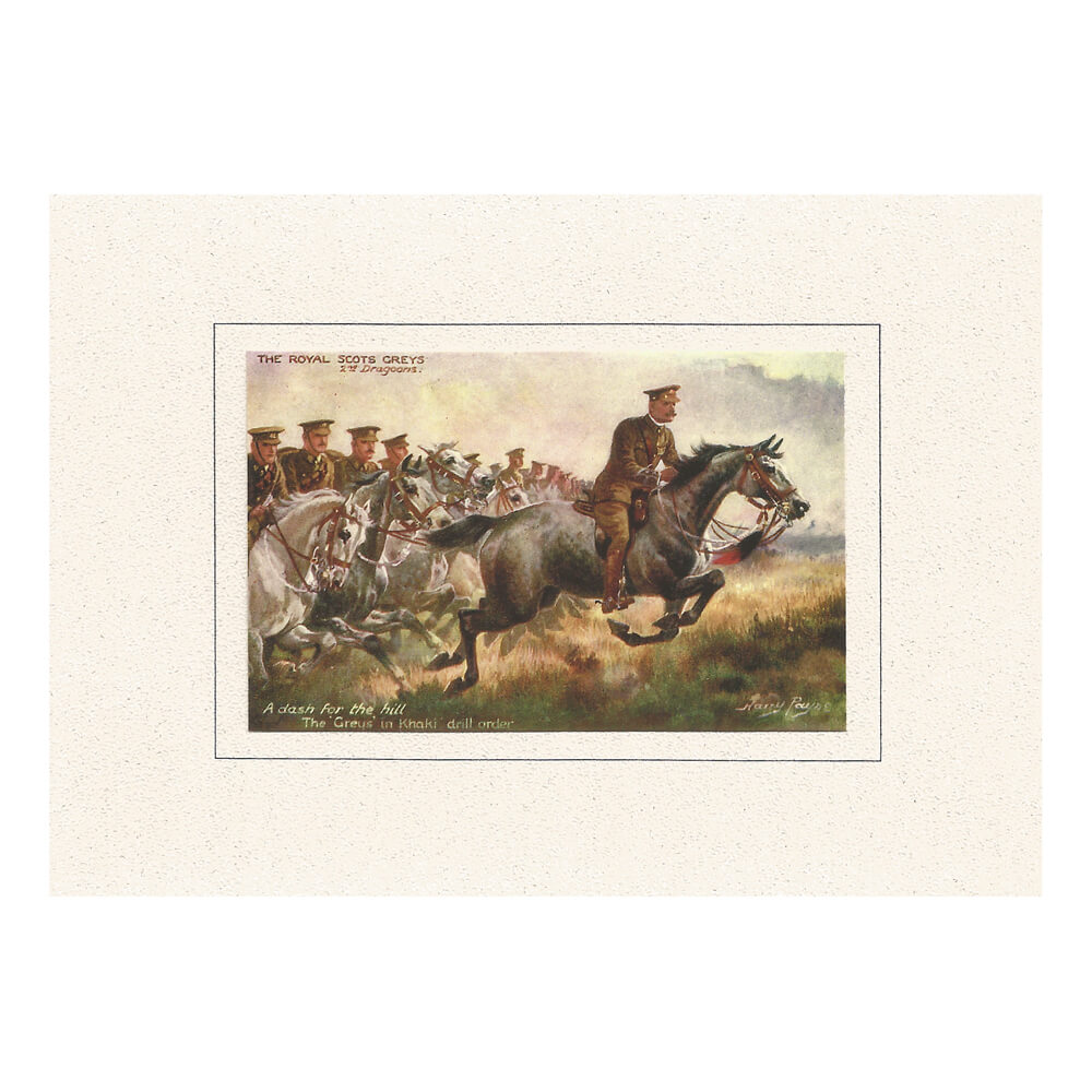 The Greys in Khaki Drill Order Greetings Card