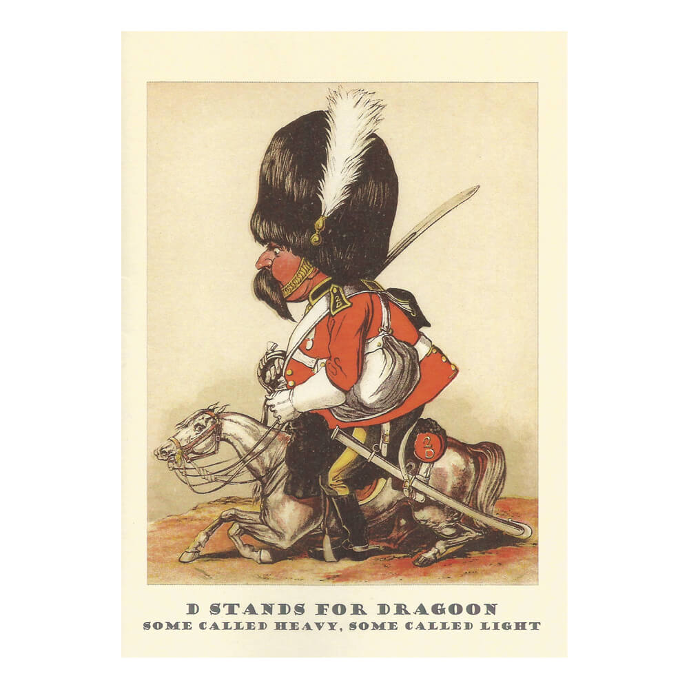 D Stands For Dragoon Greetings Card