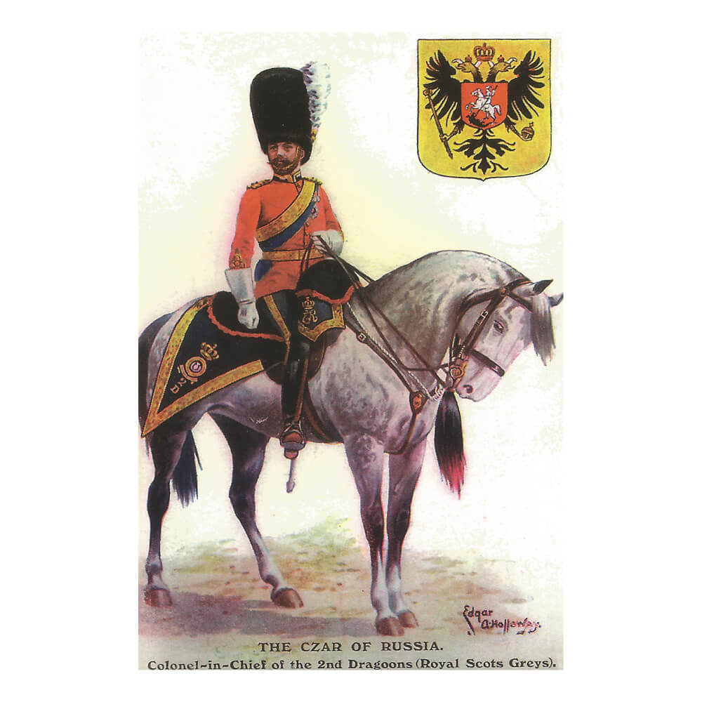 The Czar Of Russia Postcard