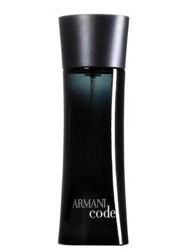 frasco de armani code