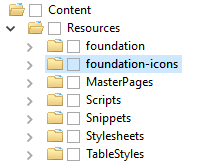 Foundation Icons