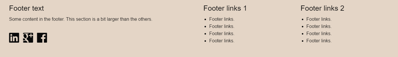 Footer Snippet