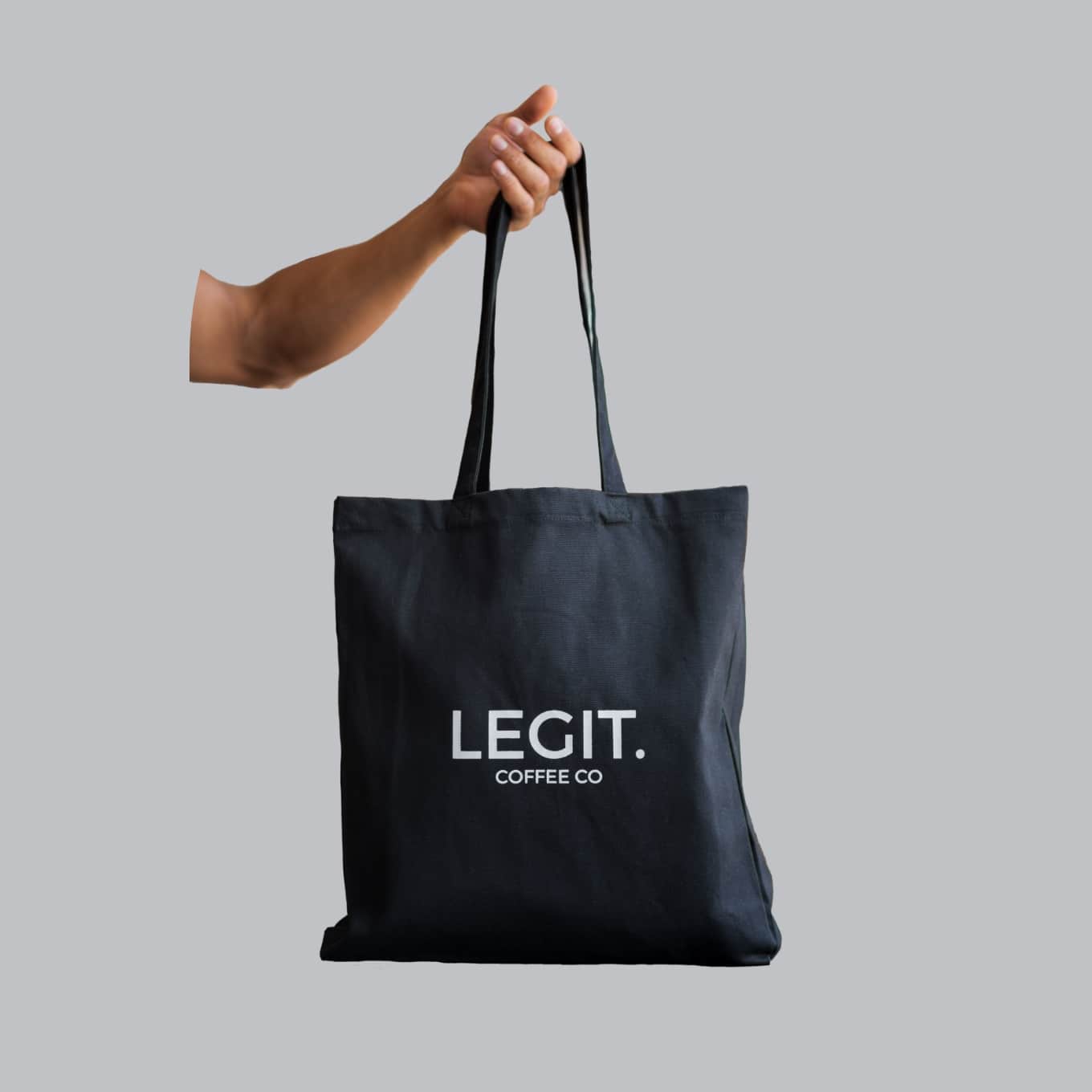 Legit Rugged Natural Canvas Tote Bag Legit Coffee Co