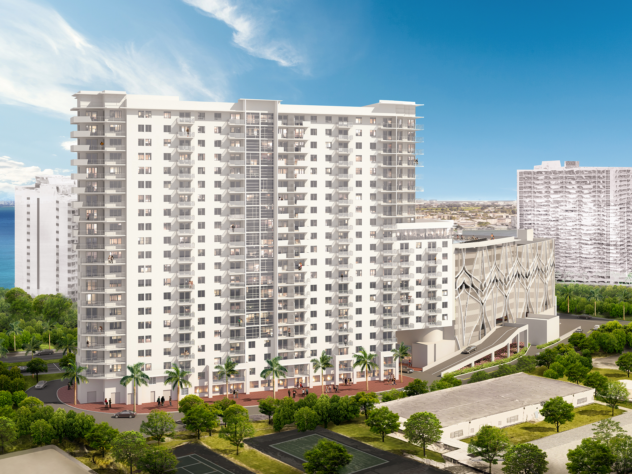shoma bay back facade