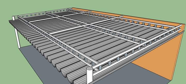 nhận thiết kế thi công lắp đặt mái hiên di động Hà Nội