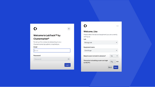 Clustermarket | Laboratory booking system for R&D labs